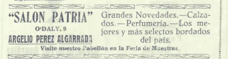 Programa Bajada de La Virgen, 1945.